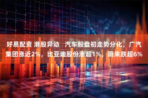 好易配资 港股异动   汽车股盘初走势分化，广汽集团涨近2%，比亚迪股份涨超1%，蔚来跌超6%